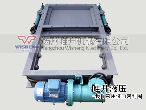 電液動插板閥分體式電液推桿油口連接說明！